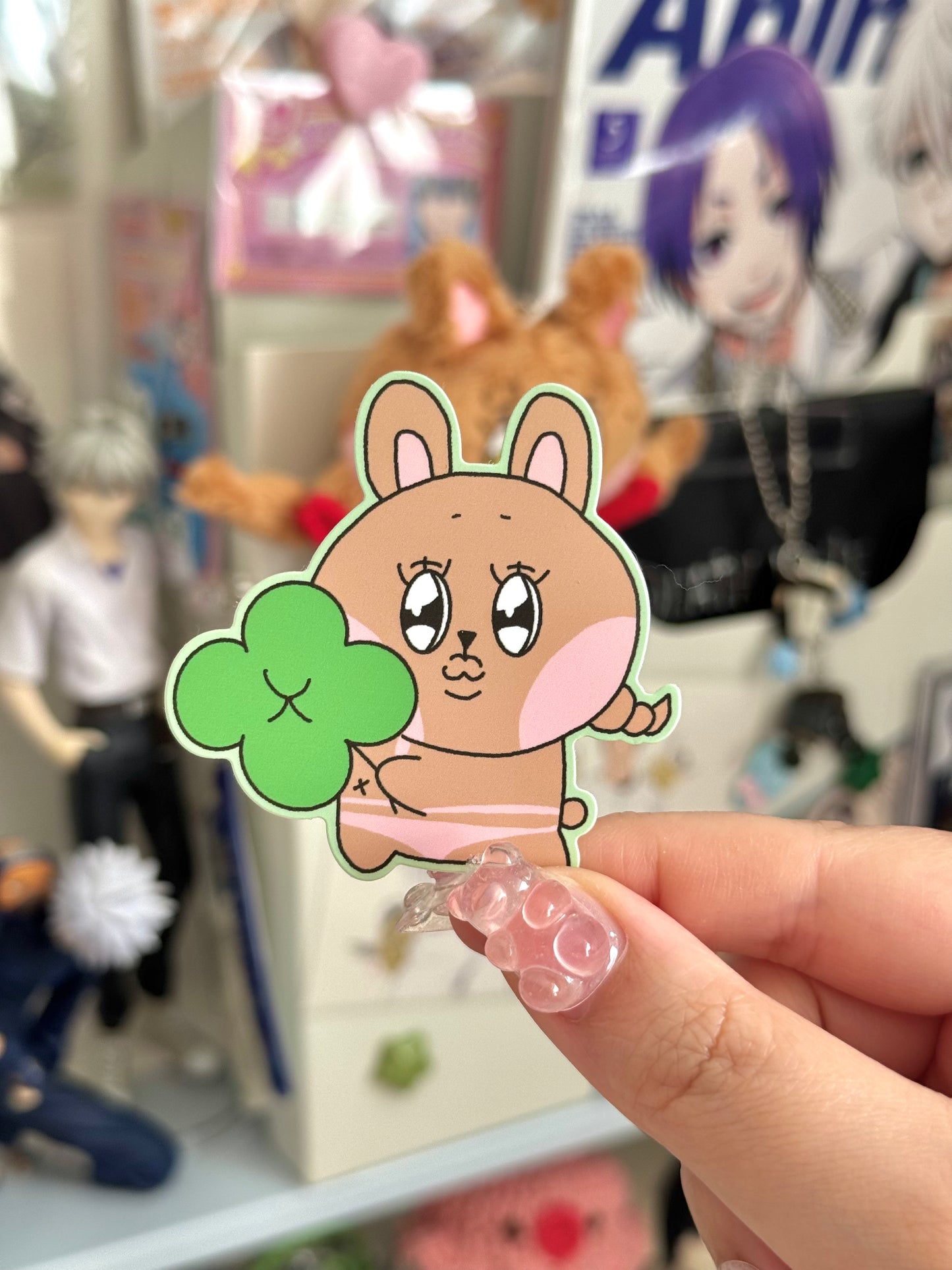 Clover Usako Die-Cut Sticker