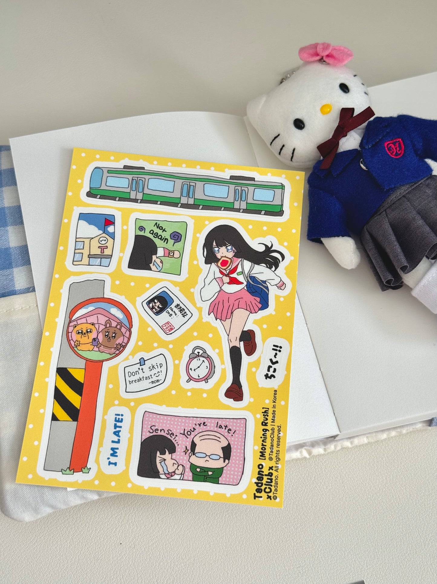 Morning Rush Sticker Sheet