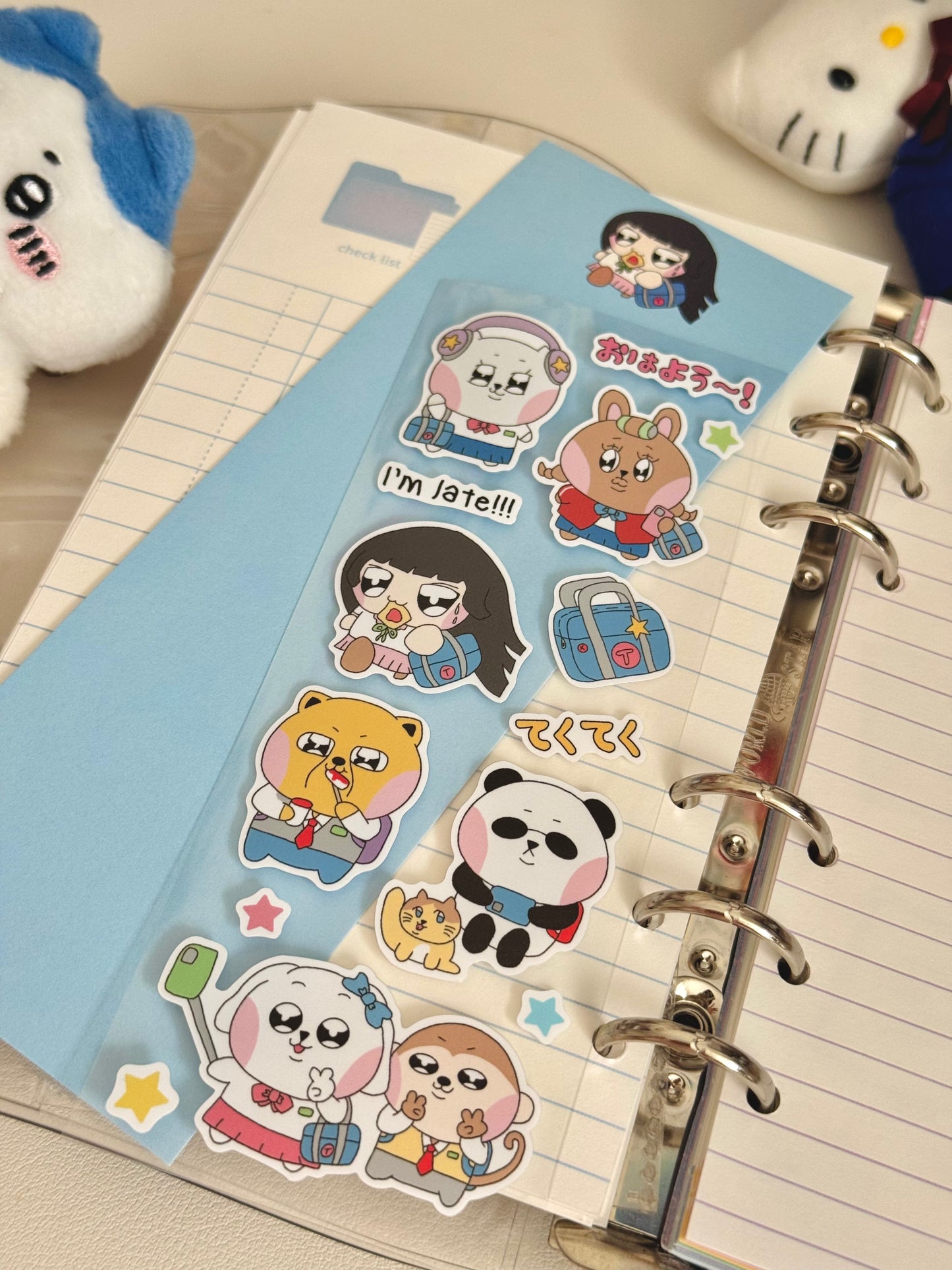 On the Way to the Club Sticker Sheet