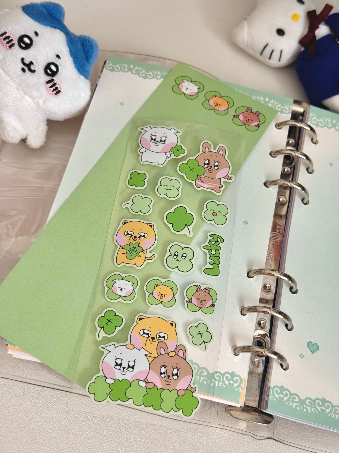 Clover Catchers Sticker Sheet