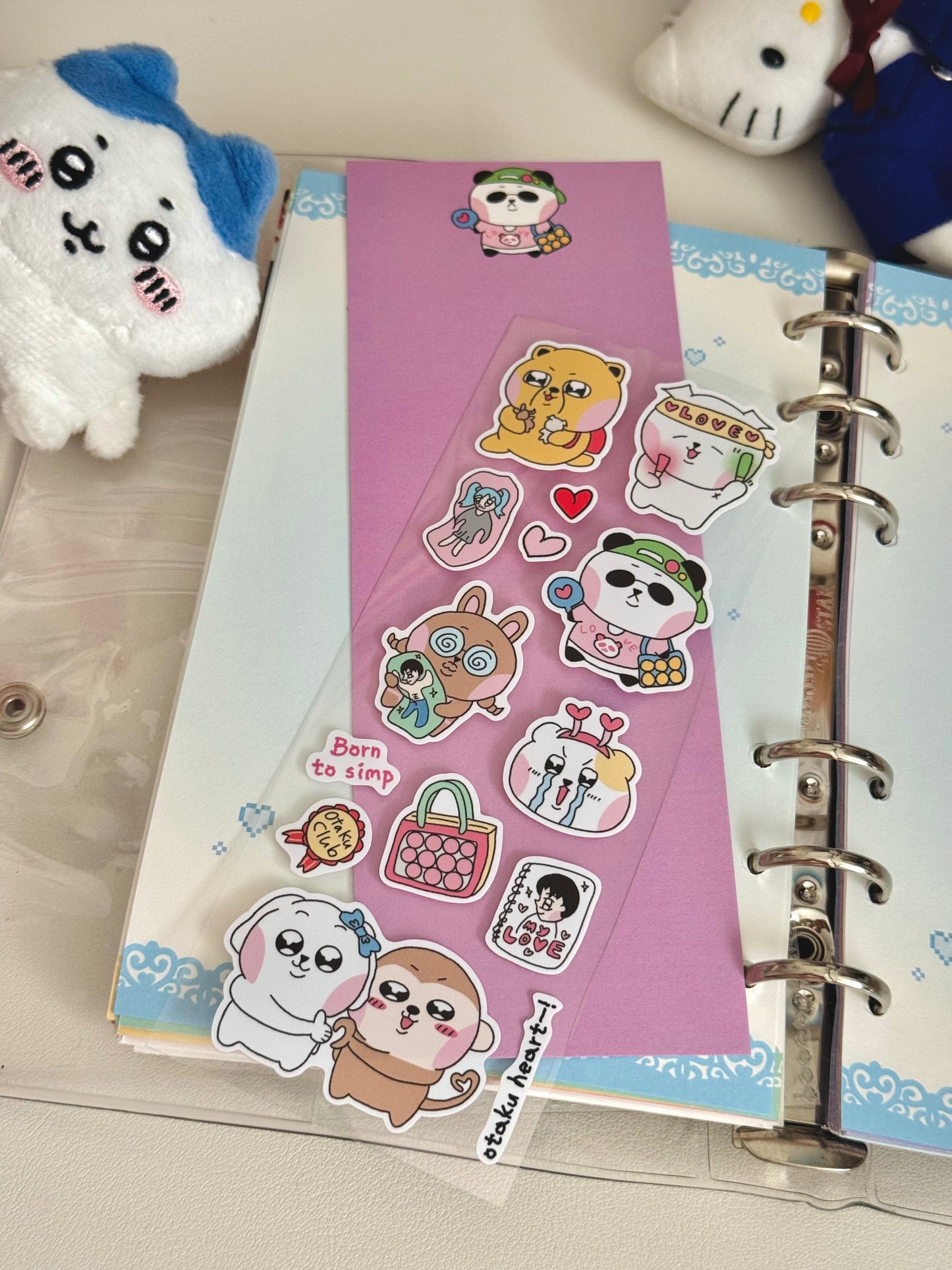 Otaku Mode Sticker Sheet