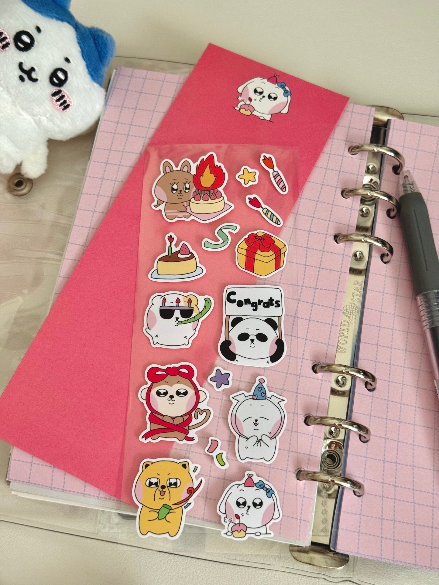 Party Time Sticker Sheet