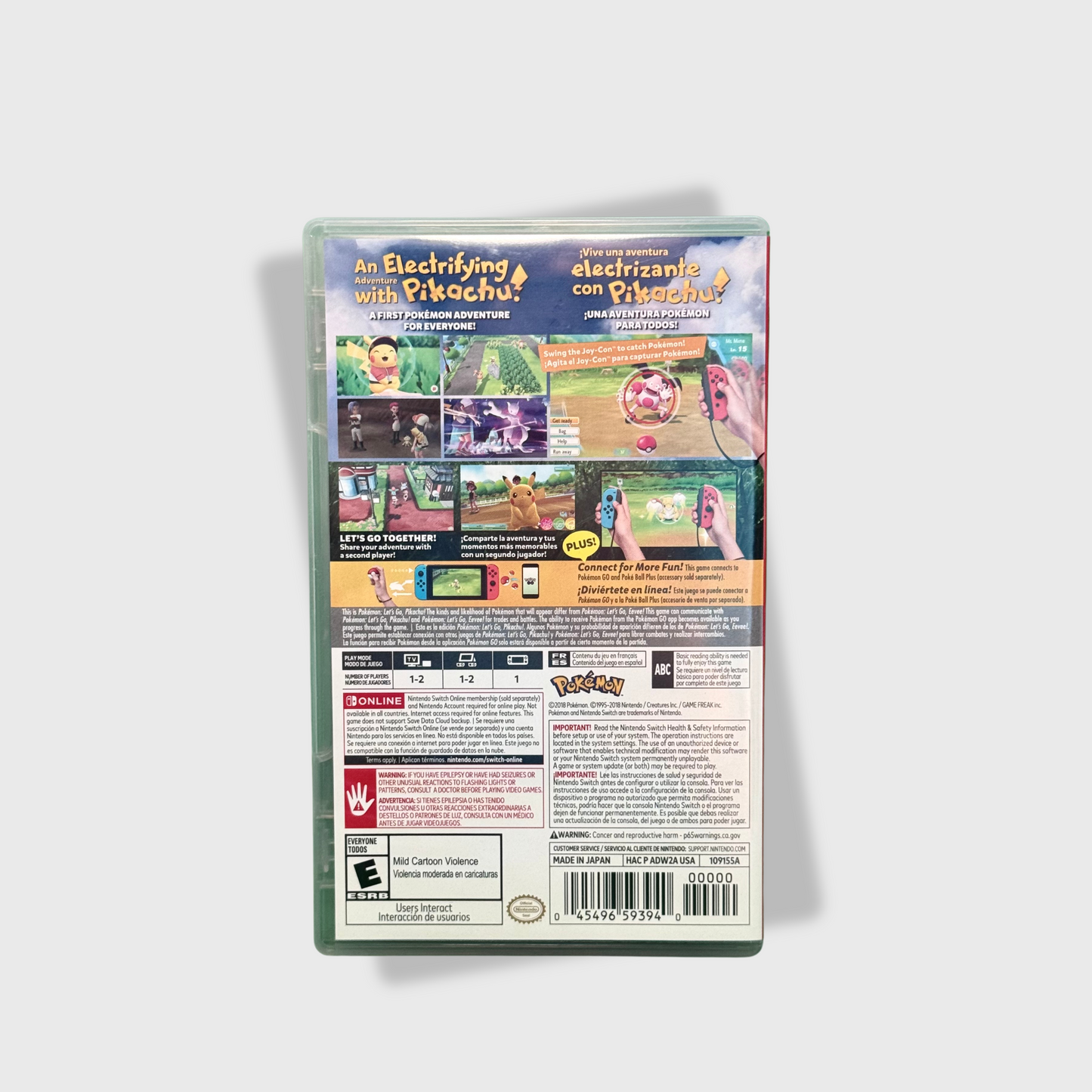 Pokémon: Let's Go, Pikachu! - Nintendo Switch