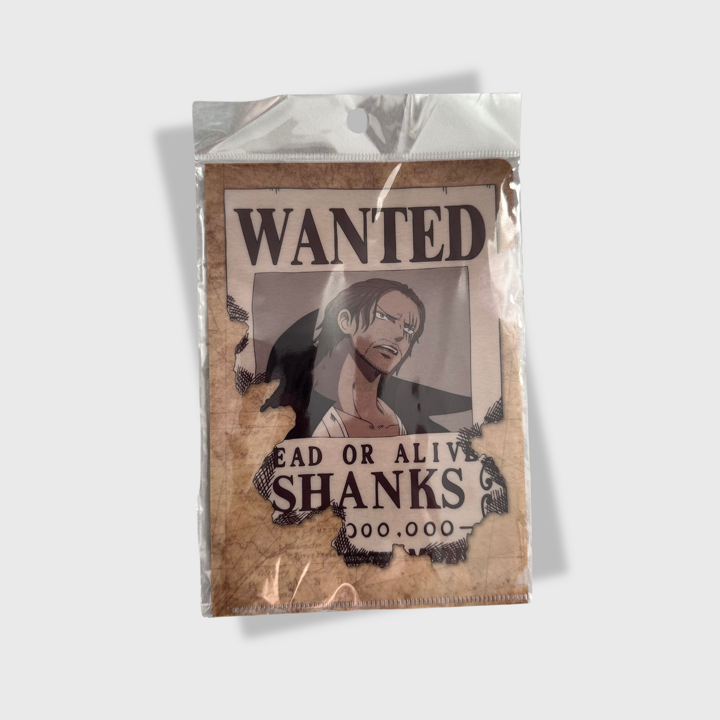 One Piece Shanks A6 Clear File & Postcard Set