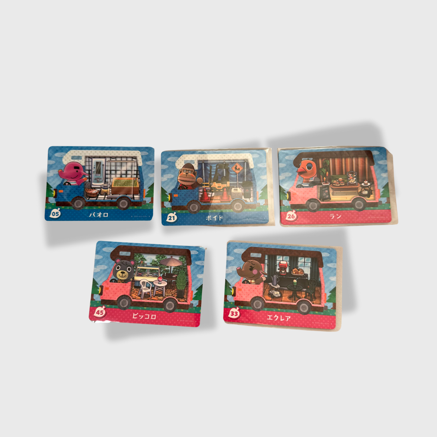Nintendo Animal Crossing Amiibo Card RV Welcome Series Japanese Ver.