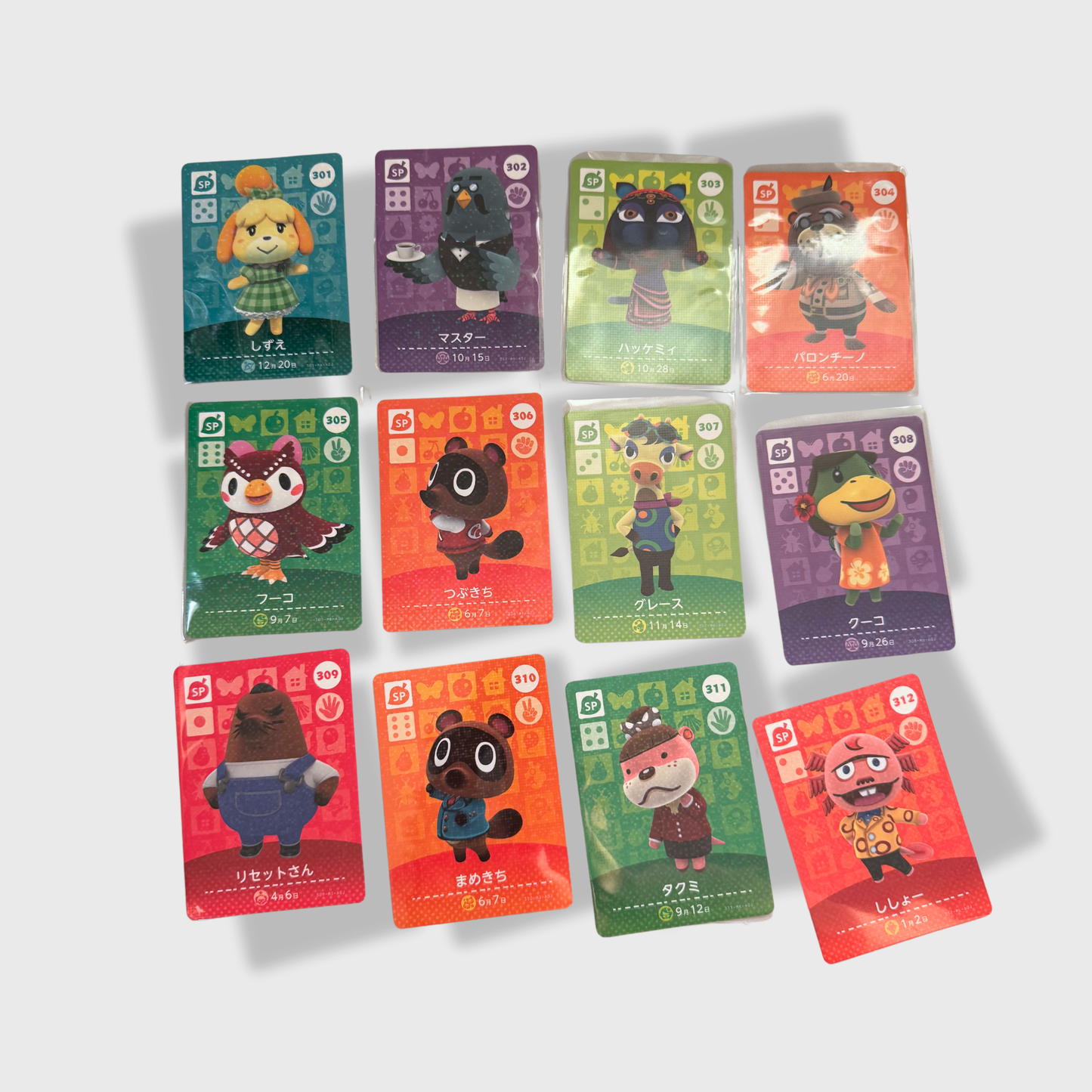Nintendo Animal Crossing NPCs Amiibo Card Series Japanese ver.
