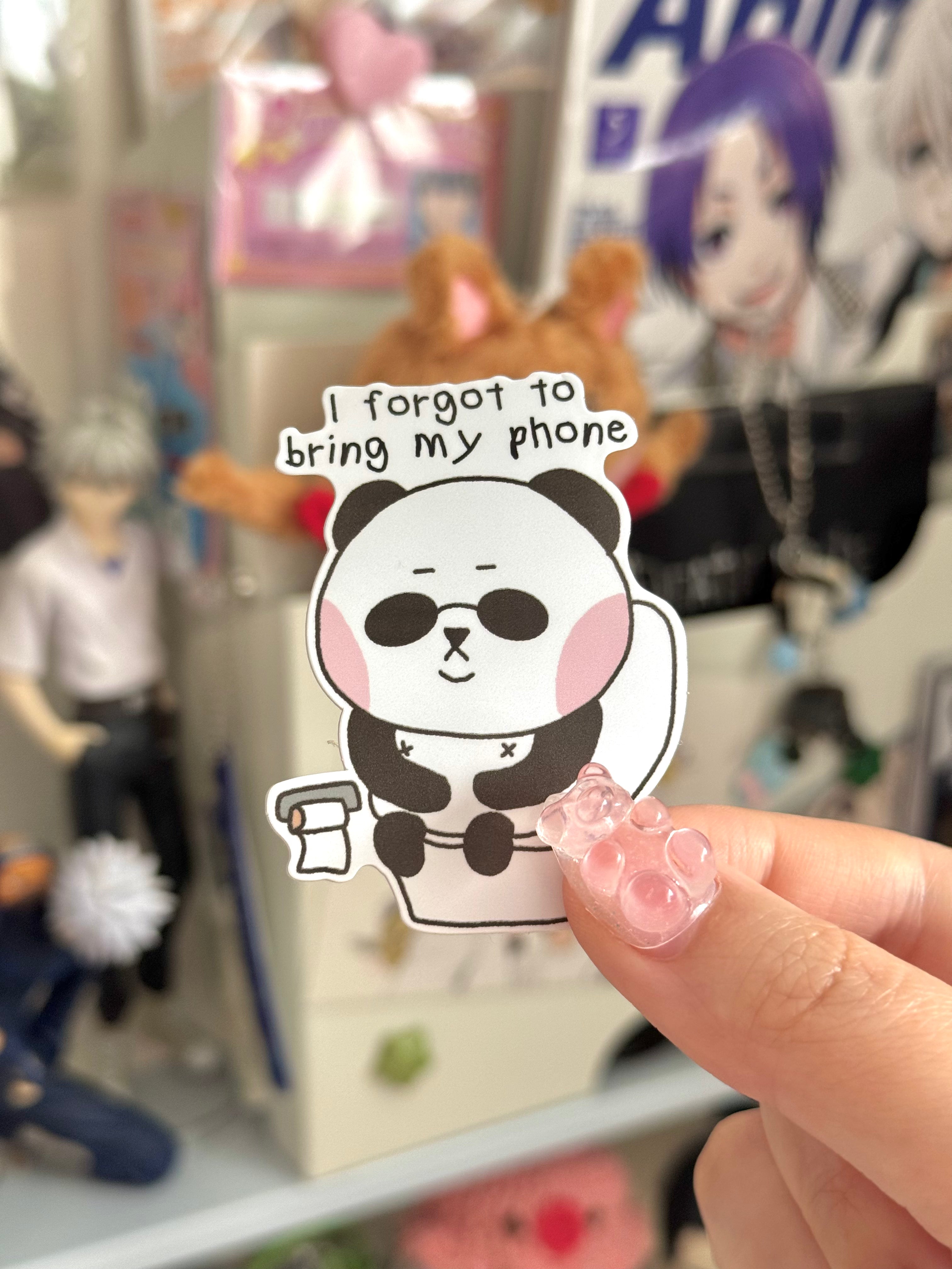 Fogot Sticker I forgot... Occhan Die-Cut Sticker – Tadano Club