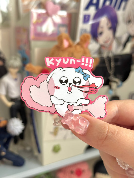 Heart Struck Shiromi Die-Cut Sticker