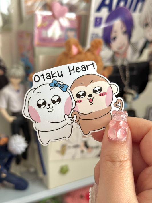 Otaku Heart Die-Cut Sticker