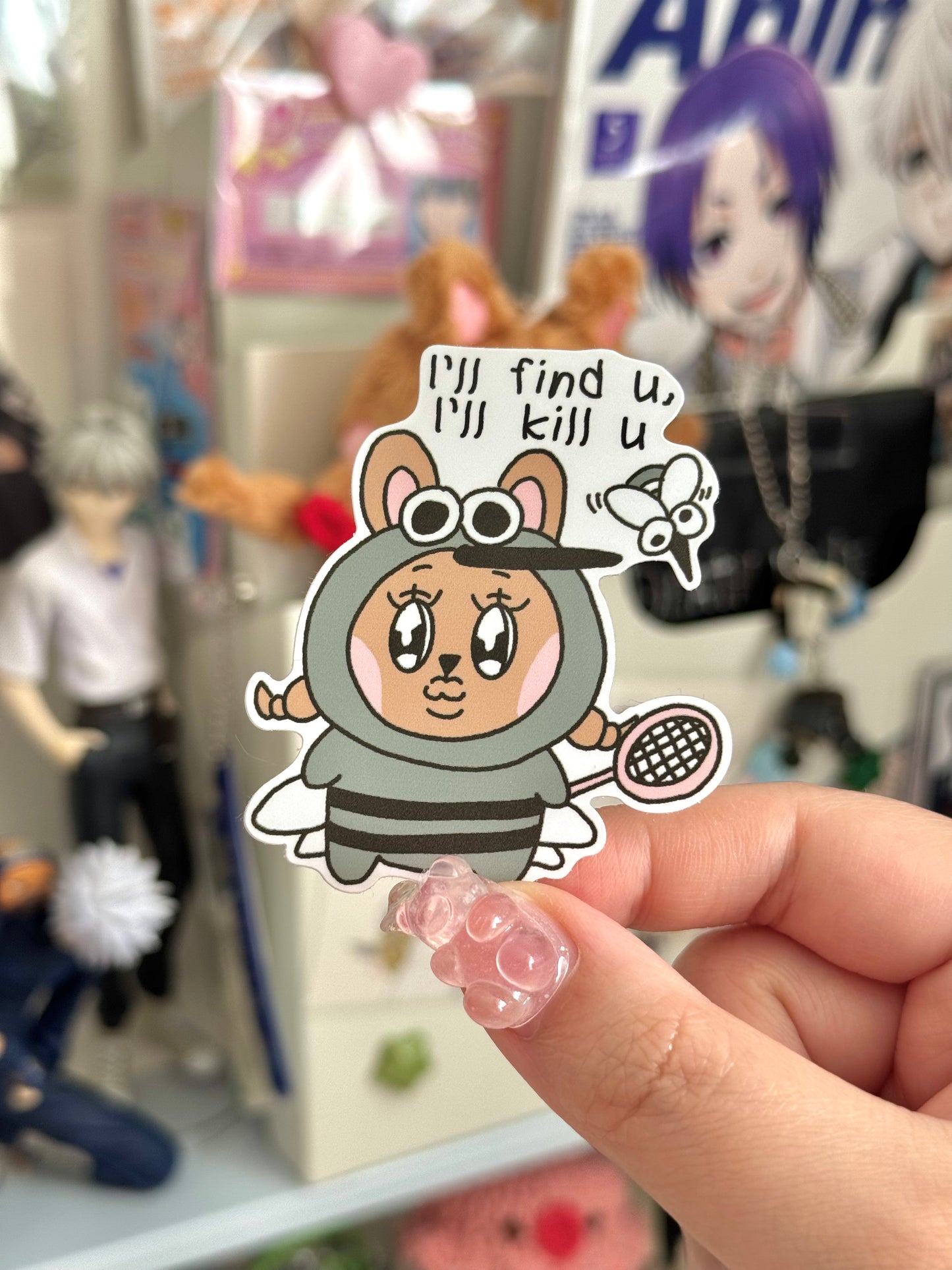 Mosquito Usako Die-Cut Sticker