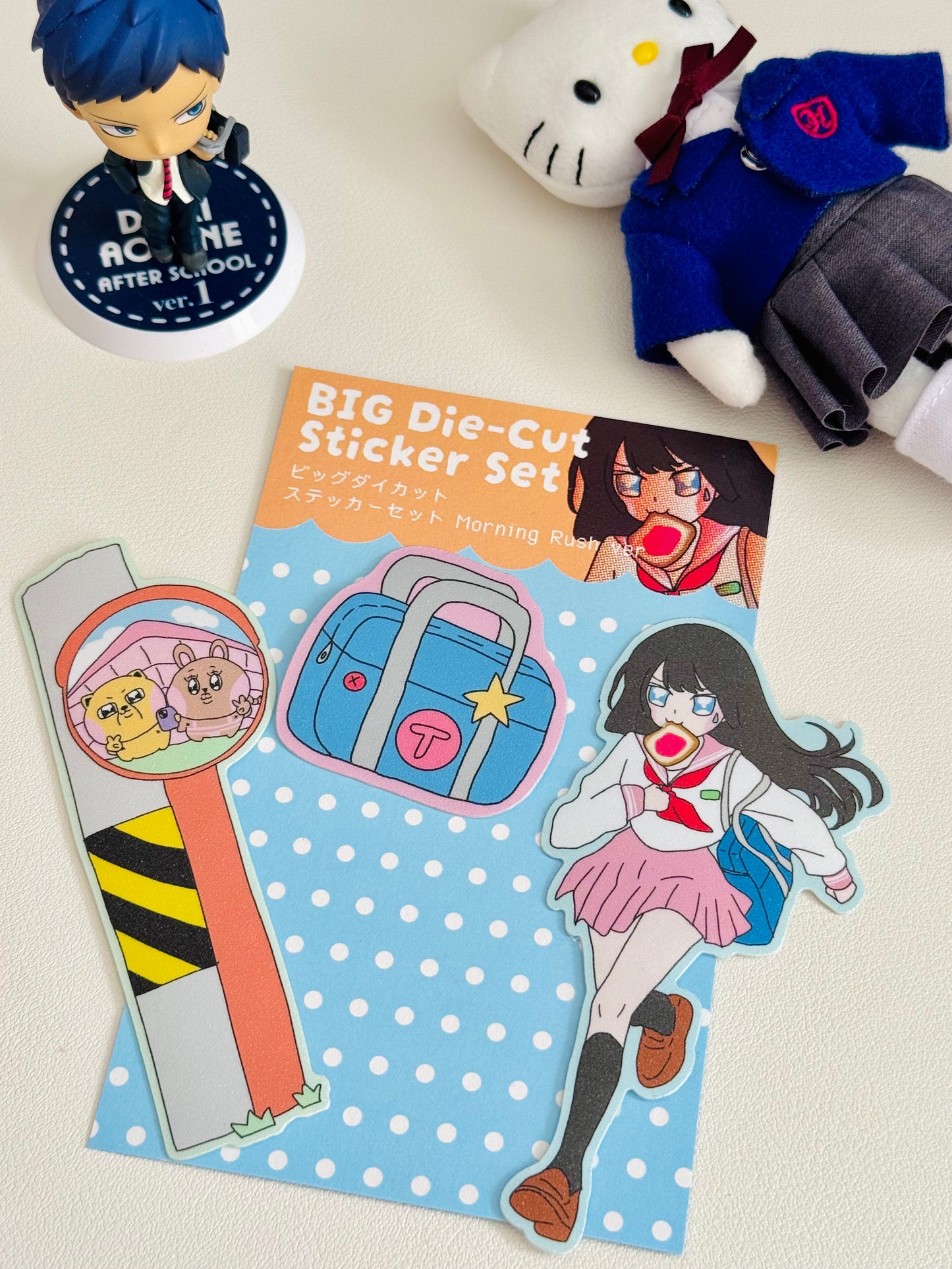 Morning Rush Die-Cut Sticker Set