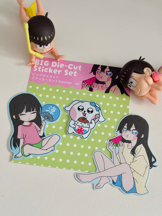Summer Die-Cut Sticker Set