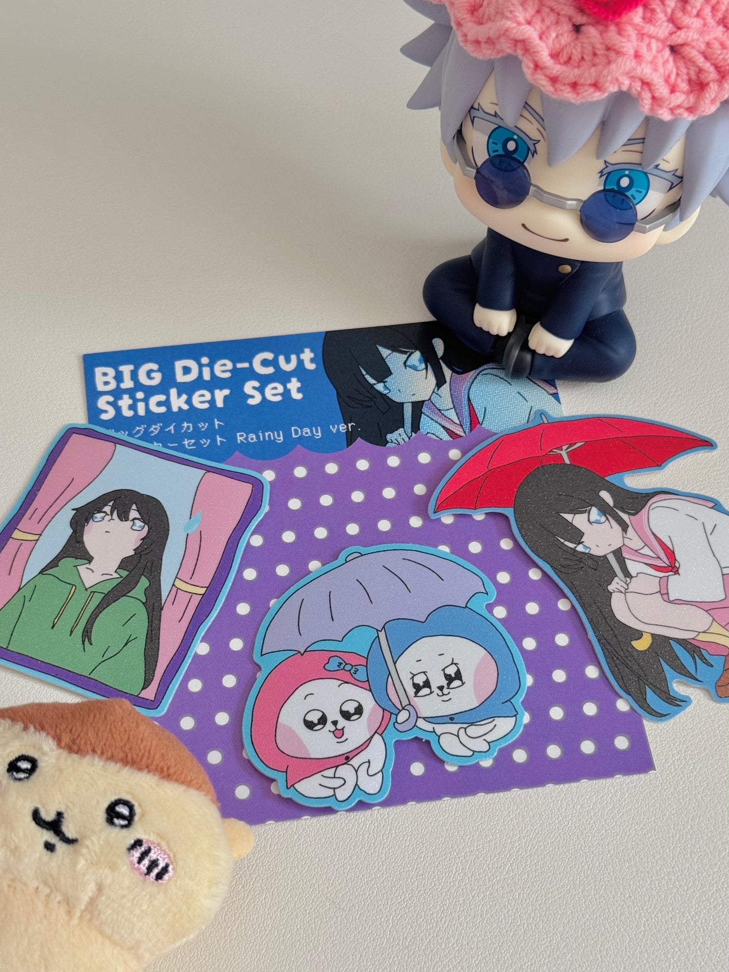 Rainy Day Die-Cut Sticker Set