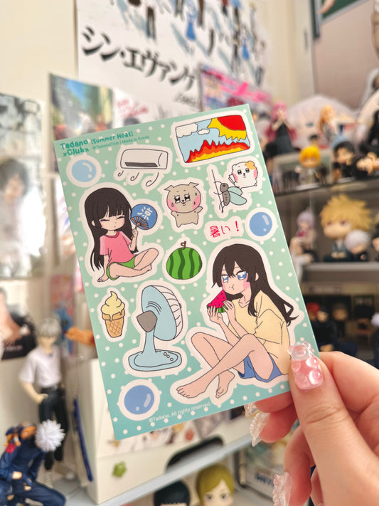 Summer Heat Sticker Sheet