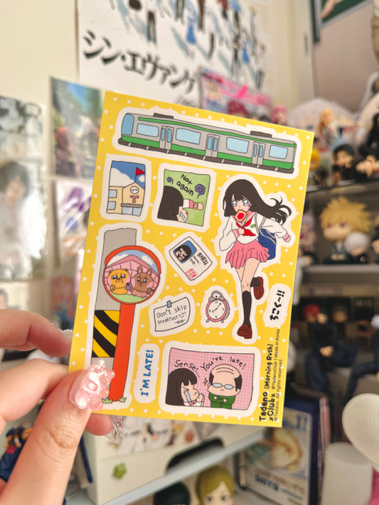 Morning Rush Sticker Sheet