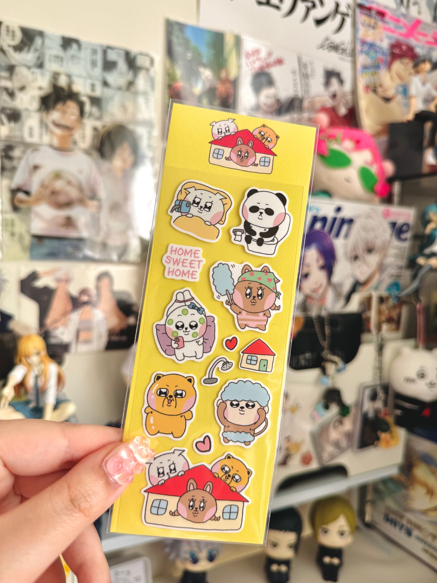 Homebody Hours Sticker Sheet