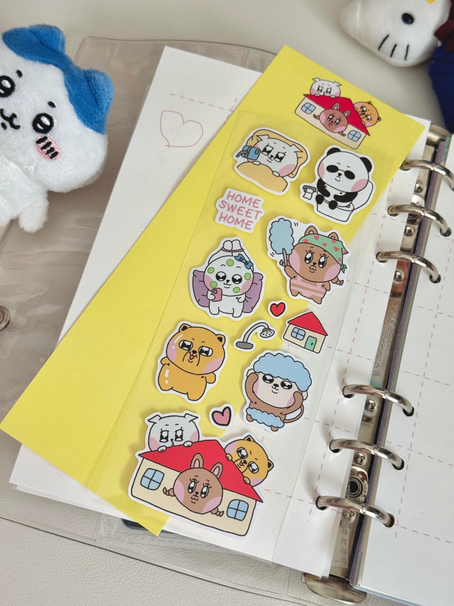 Homebody Hours Sticker Sheet