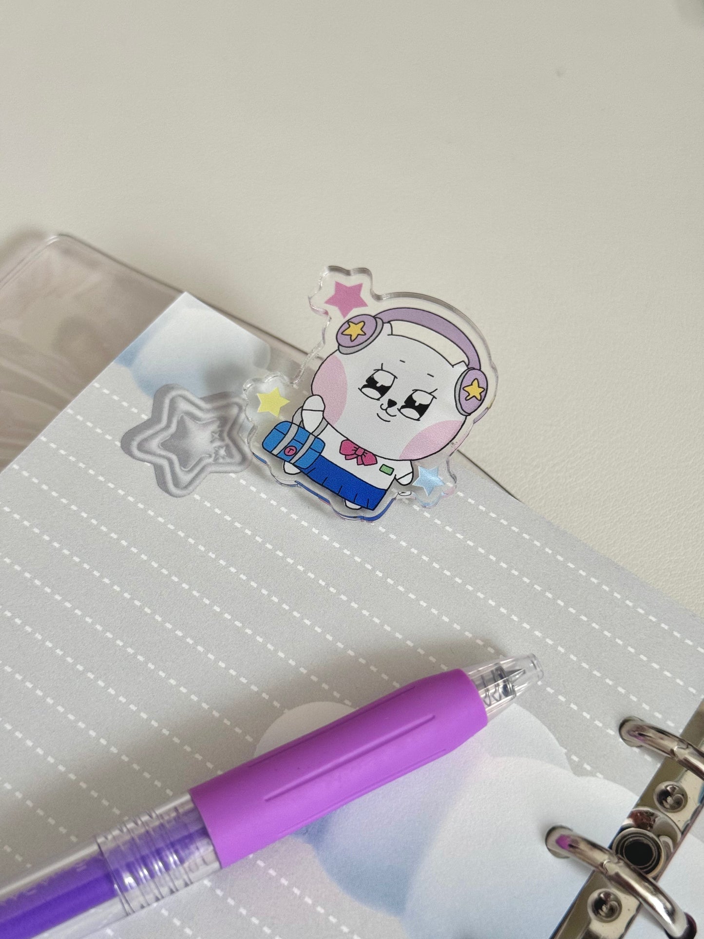 Morning Walk Nyao Planner Clip