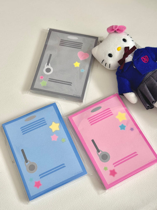 School Locker Memo Pads