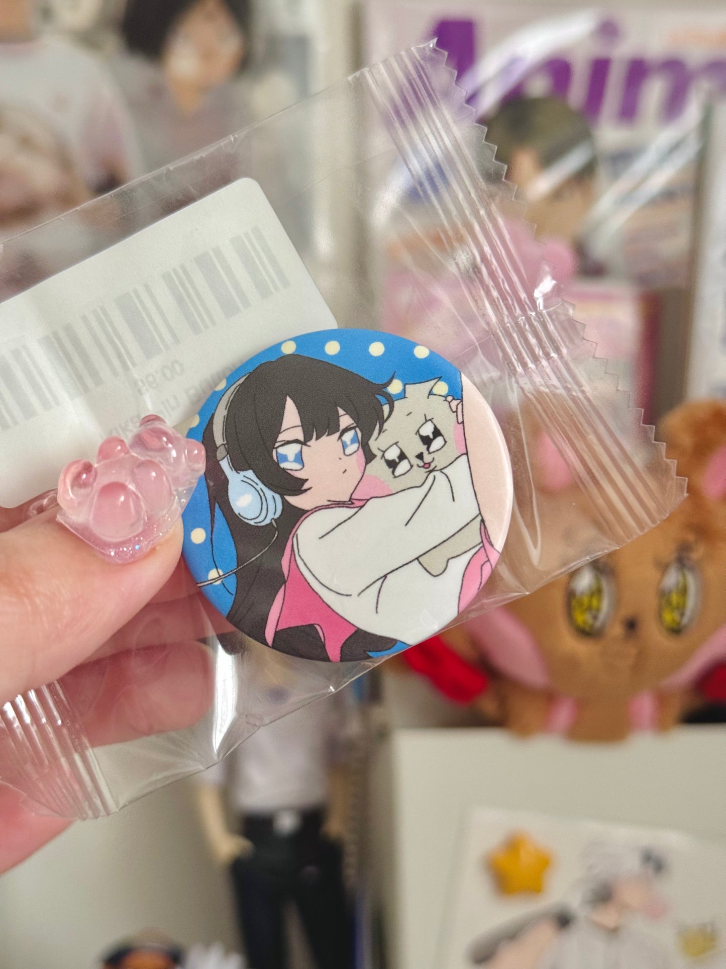 Rika Pin Button